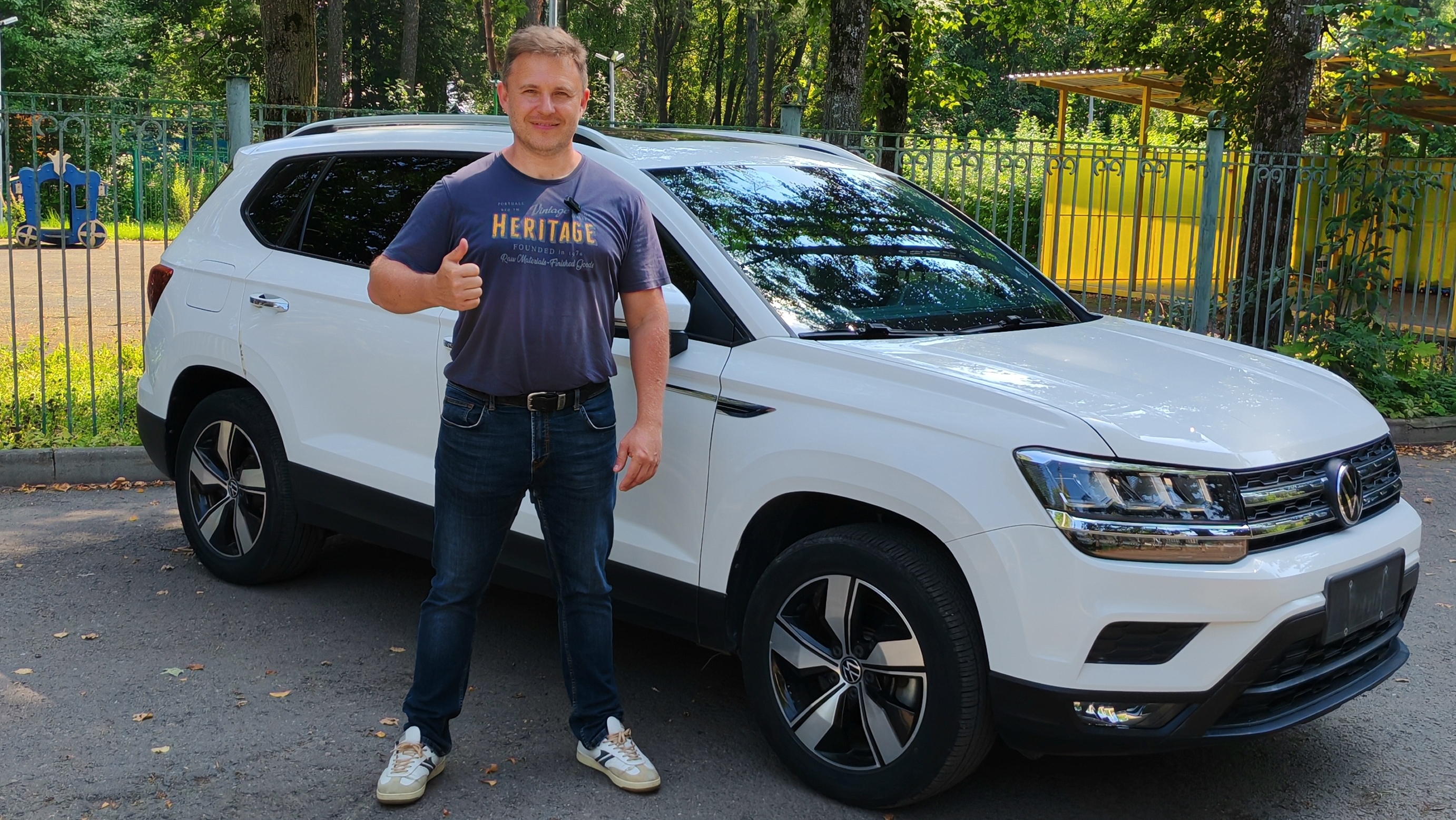 Пригнал из Китая VW Tharu с пробегом 48000 км, за 2 млн до Москвы