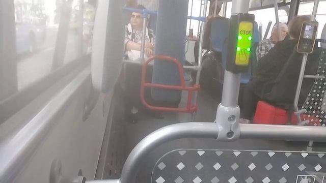 Поездка На Электробусе М3 Метро ЛубянкаПолитехнический МузейХорошёвский Мост Москва 06.07.2026