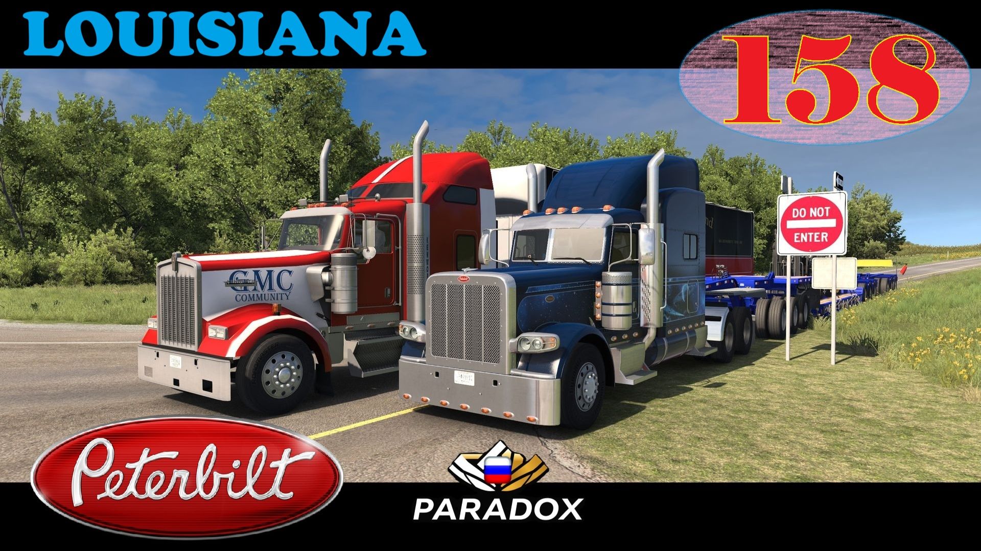 1️⃣5️⃣8️⃣💥PARADOX Trucking 📌#109🔹📍 LOUISIANA: ➤ Port Fourchon 🏁