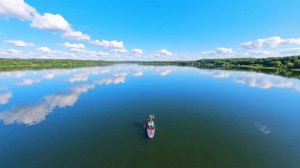 Прогулка на сапе по Плещееву озеру