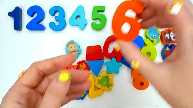 Развивашка для Малышей - Фигуры Цифры Цвета Животные