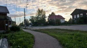 19. катание на велосипеде вечером