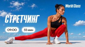 СТРЕТЧИНГ с Еленой Румянцевой | 7 августа 2026 | Онлайн-тренировки World Class