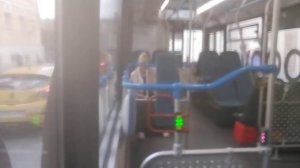 Поездка На Электробусе №М3 (Хорошёвский Мост–Метро Лубянка–Проспект Будённого) Москва 02.07.2026