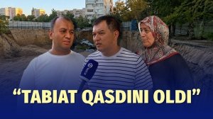 🍿 “Yozmagan joyimiz qolmadi” – kotlovani o‘pirilgan qurilishdan odamlar norozi