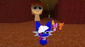 Sprunki Pyramixed, Орен, Пинки и Саймон сыграли в Survive Sprunki Horror - RIP Oren Incredibox Sprun