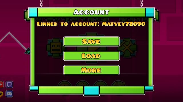 как создать новый аккаунт в Geometry Dash