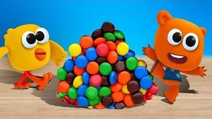 СЮРПРИЗЫ и игрушки - Ми-ми-мишки ЛОПАЕМ ШАРИКИ Собираем коллекцию игрушек Яйца Сюрприз