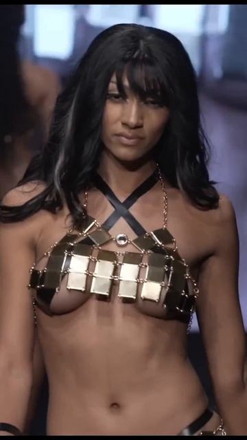 Black Tape Project LAFW #shorts #short #bikini #hottyfit