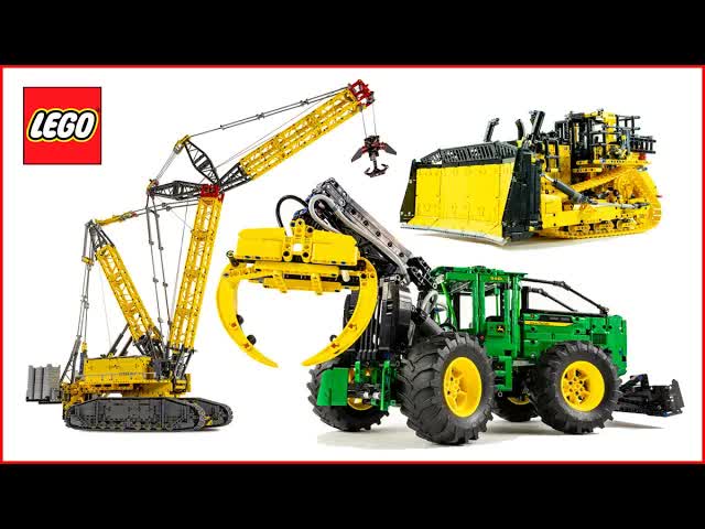 Подборка лучших LEGO TECHNIC - Speed Build - BrickBuilder