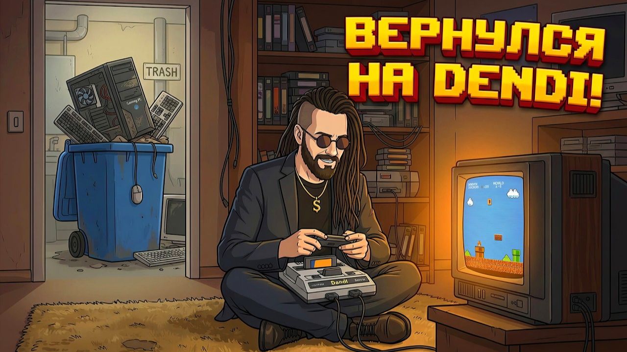 ВЫКИНУЛ ПК И ВЕРНУЛСЯ НА DENDI - ИГРЫ МОЕГО ДЕТСТВА!