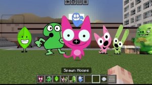 Я добавил поддельные обручи и робота Yoyo Nextbot в Minecraft PE