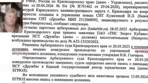 ч.1 Коррупция-Ответы по обращениям СНТ «Дружба» Старокорсунская, Конфликт интересов