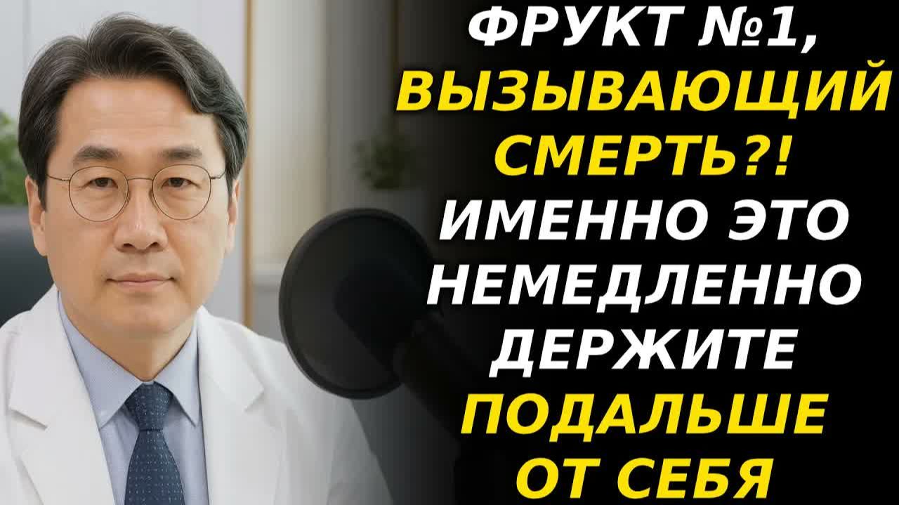4 фрукта вредят почкам, 4 спасают! Советы нефролога с 30-летним стажем 😱👨⚕️