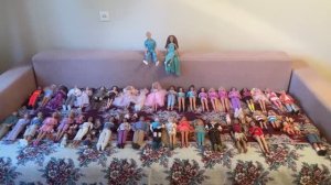 Обзор коллекции кукол Барби Barbie 90x, Sindy , Happy family