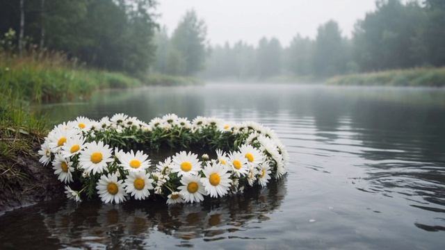 Венок из ромашек
