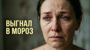 Истории из жизни Выгнал жену в МОРОЗ с тремя детьми  Аудио рассказы, Жизненные истории слушать