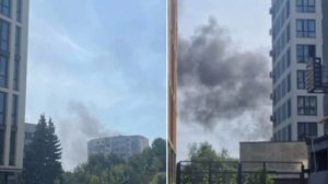 Генерал жара начал взрывать электроподстанции во Львове,часть города без света