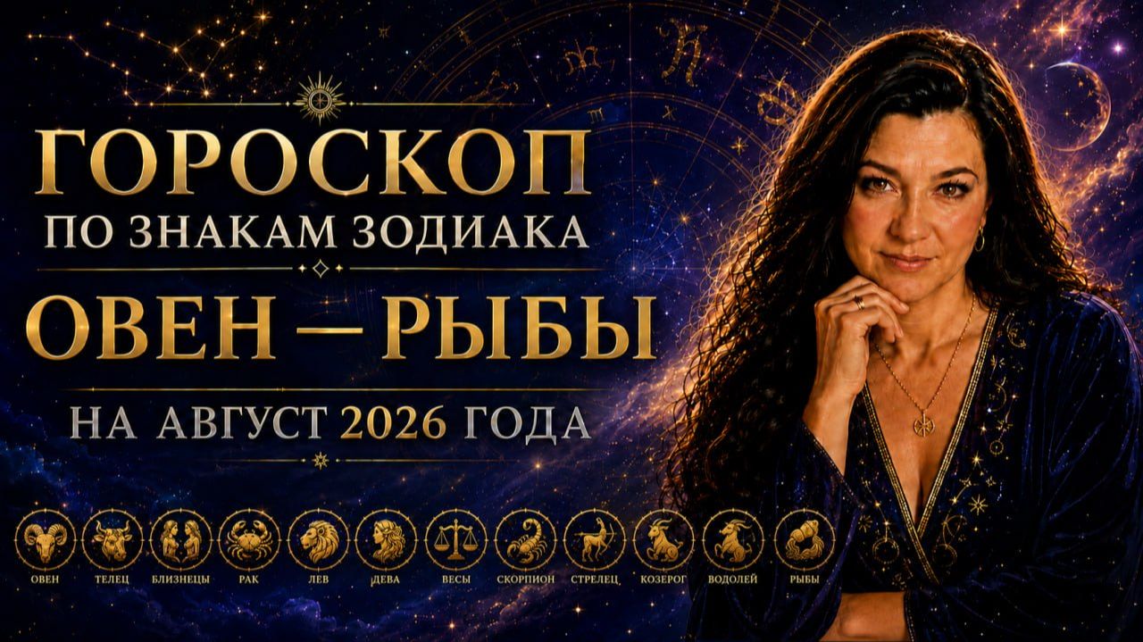 ГОРОСКОП ПО ЗОДИАКУ на август 2026 года. Карина Таро в прямом эфире!