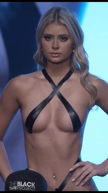 Black Tape Project LAFW #shorts #short #bikini #hottyfit