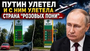 Путин улетел и с ним улетела страна ＂розовых пони＂