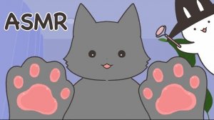 ASMR сказка: нежный уход за мягкими подушечками — лапки отдыхают и мечтают!