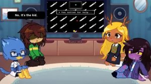 Deltarune Reacts To Omega Flowey Boss Fight, Gacha Life 2