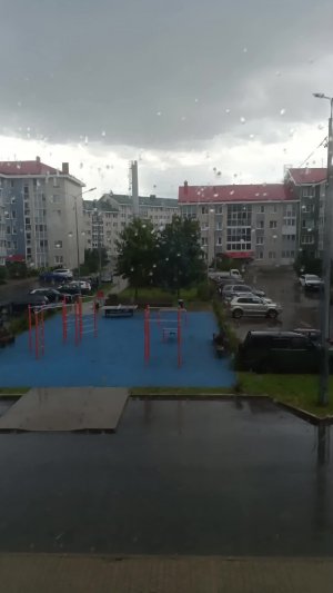 Дождик улица ва дождик В Территории Славянка Пушкинского Района СПБ  Эфир От 12:39