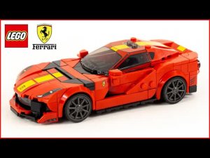 Сборка LEGO Speed Champions 76914 Ferrari 812 Competizione