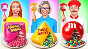 Кулинарный Челлендж# Я против Бабушки # Фантастические Челленджи с Едой