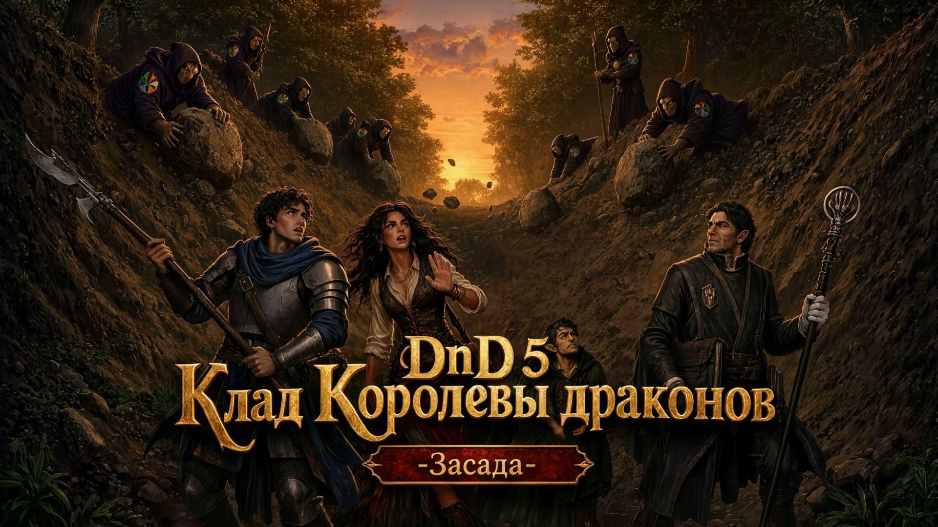 ДнД от А до Я: Клад королевы драконов ч.4 - Засада