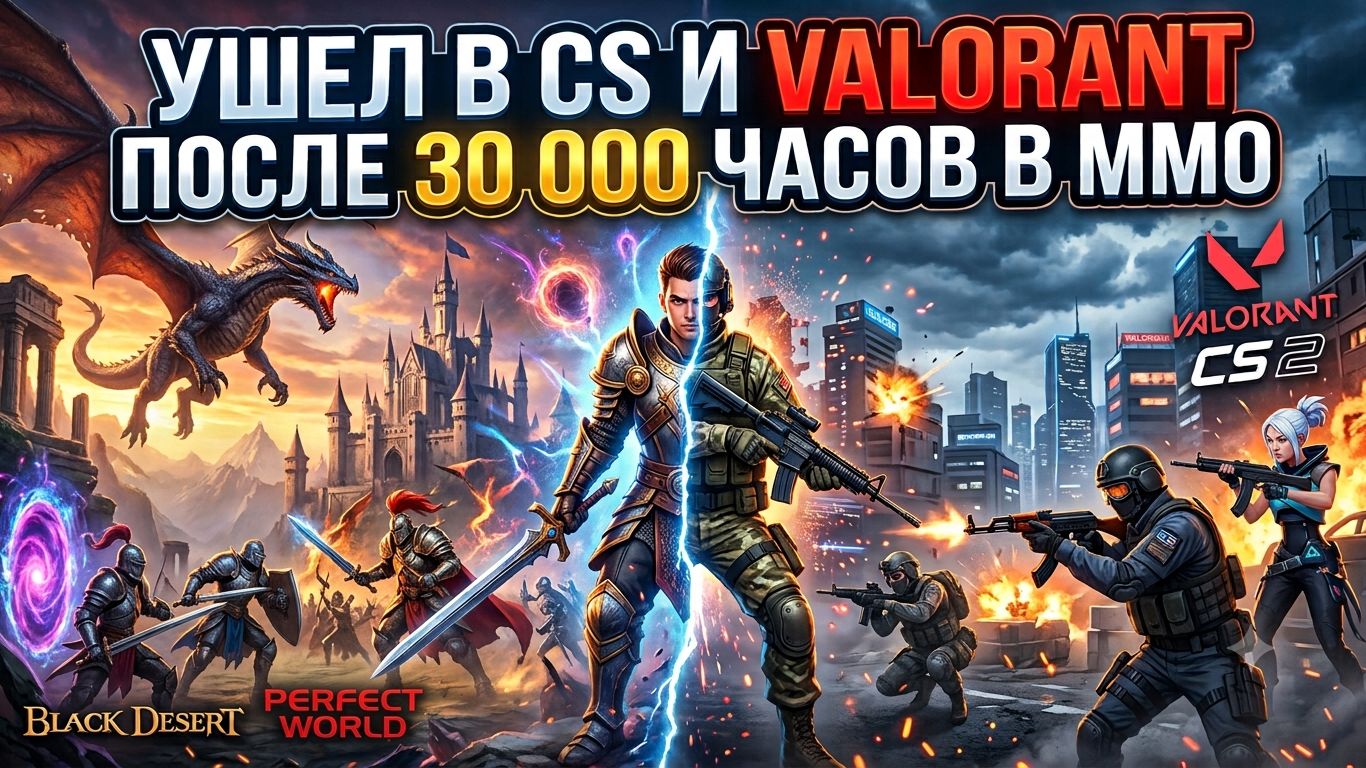 Почему Я ушел из MMORPG после 30 000 часов в жанре