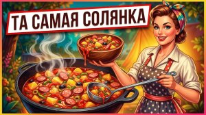 🌊 ТА САМАЯ СОЛЯНКА | Вкус, как на море, готовим в казане.