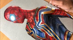 ЧЕЛОВЕК ПАУК - КОСТЮМ ЖЕЛЕЗНОГО ПАУКА | MARVEL SPIDER MAN | ПОРТРЕТ
