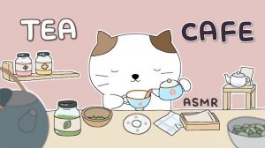 ASMR сказка: как медвежонок учился быть бариста: кипяток, листочки зелёного чая и пенка на блюдце!