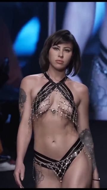 Black Tape Project LAFW #shorts #short #bikini #hottyfit