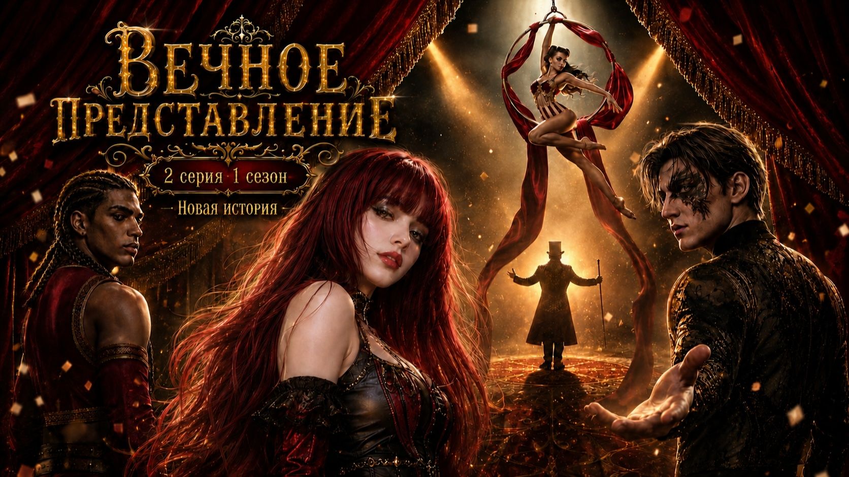 🎪Лига мечтателей 🎪 Вечное представление - 2 серия (книга) 1 сезон (прохождение) Новая история