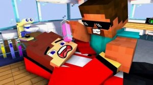 в битве на выживание в военном автобусе в Майнкрафте! - Майзен Minecraft!