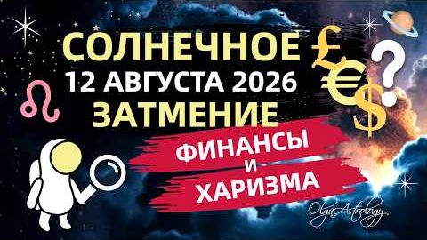 ☀️ПЕРВОЕ и СИЛЬНОЕ ЗАТМЕНИЕ во ЛЬВЕ ♌️_ ЧТО НАС ЖДЕТ⁉️   ГОРОСКОП для ВСЕХ ЗНАКОВ. Olga Astrology