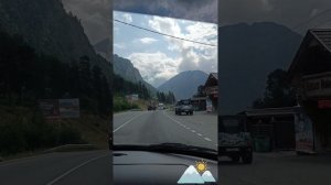 едем домой ,вокруг красота лепота природа зелень 🌿