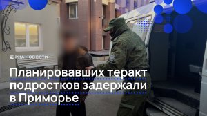 Планировавших теракт подростков задержали в Приморье