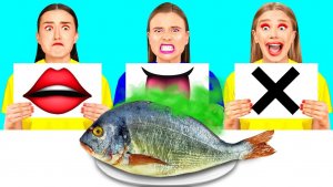 Откуси Лизни или Ничего Челлендж _ Кухонные Лайфхаки и Рецепт