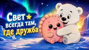 Приключения пельмешки Дампи и медвежонка Умки. Сказка.