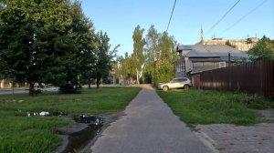 7. катание на велосипеде вечером
