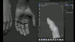учусь скульптить в Blender без ком часть -  (16)