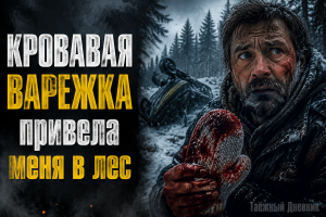 Окровавленная варежка и голос из зимнего леса