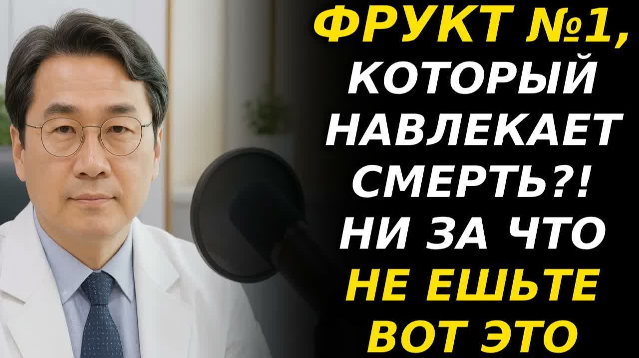 После 60 4 фрукта убивают почки, а 4 восстанавливают их 😱🍎