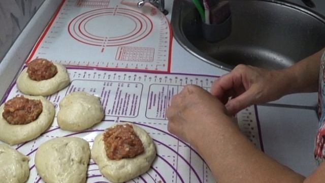 Вкусные беляши.
