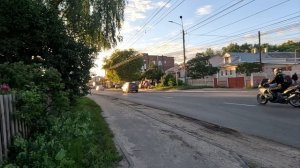 15. катание на велосипеде вечером