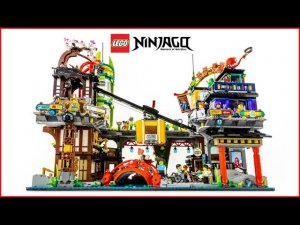 Сборка LEGO 71799 NINJAGO City Markets — обзор для коллекционеров